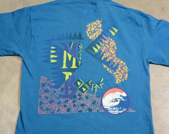 古着 80年代 MOREY BOOGIE サーフ スケートTシャツ USA製 レディースM相当 ヴィンテージ/eaa635590 古着 80年代 MOREY BOOGIE サーフ スケートTシャツ USA製 レディースM