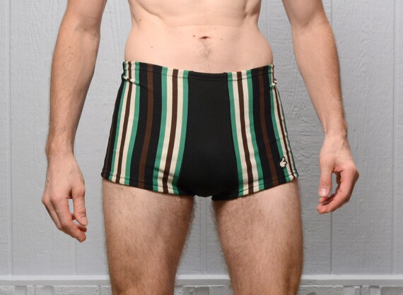 mens vintage swimwear