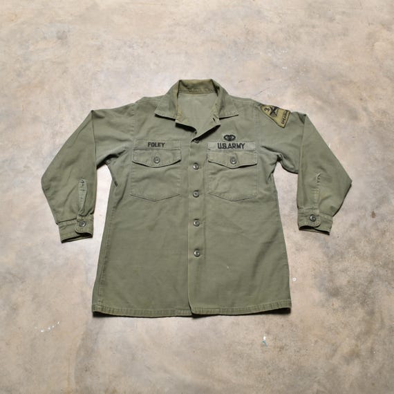 ジャケット・アウター 70s US ARMY Utility Shirt DEADSTOCK】70s US Army Utility Shirts 