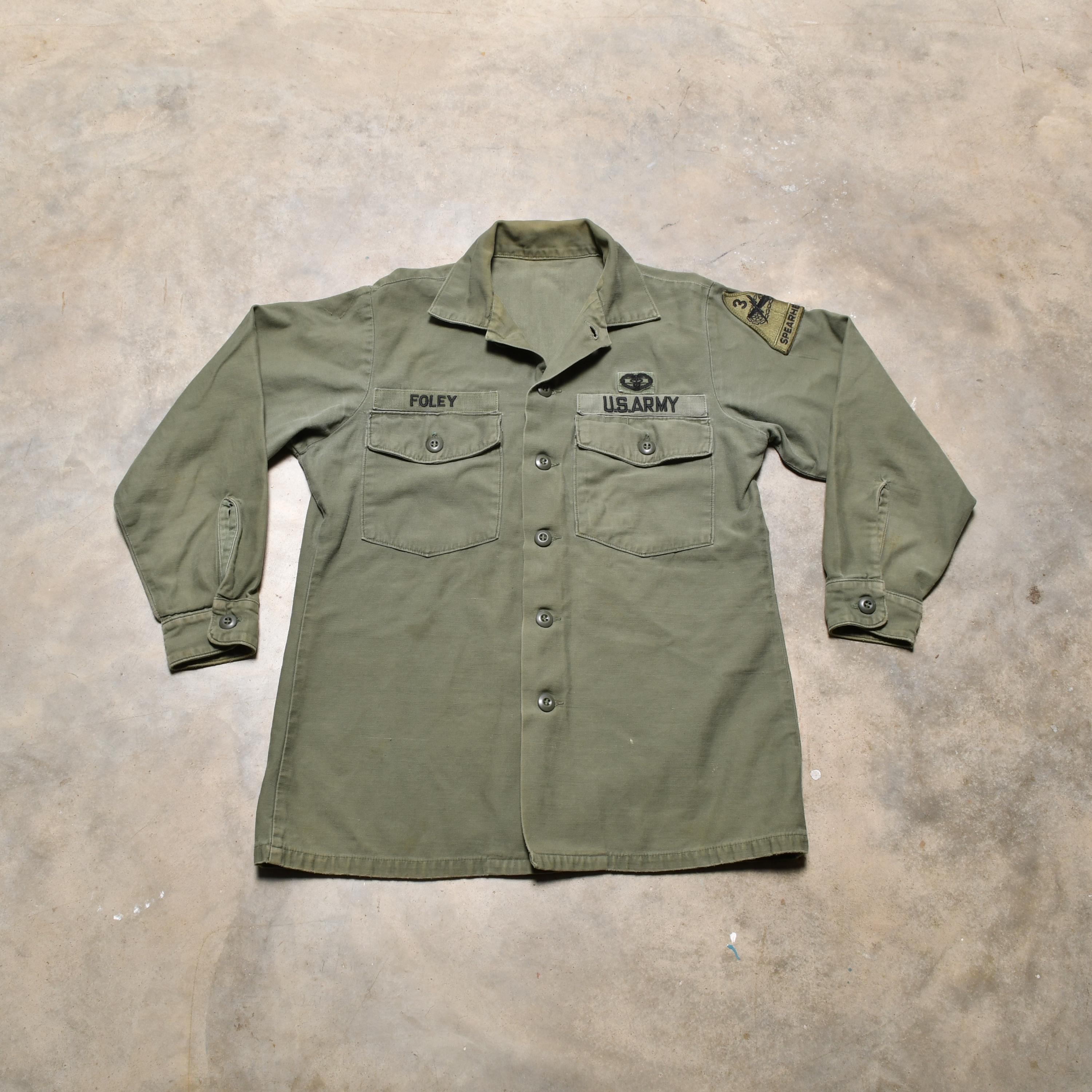 ジャケット・アウター Ron Herman THIRD PARTY TP005 ARMY shirt 17.5 X 36 John Lennon Army Shirt. Size 