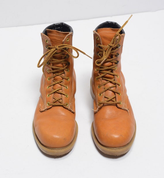 vintage 70s 80s work boots GH Bass Outdoor Footwe… - image 3