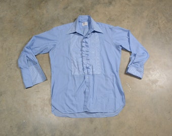 Ruffle Formal Shirt | Etsy