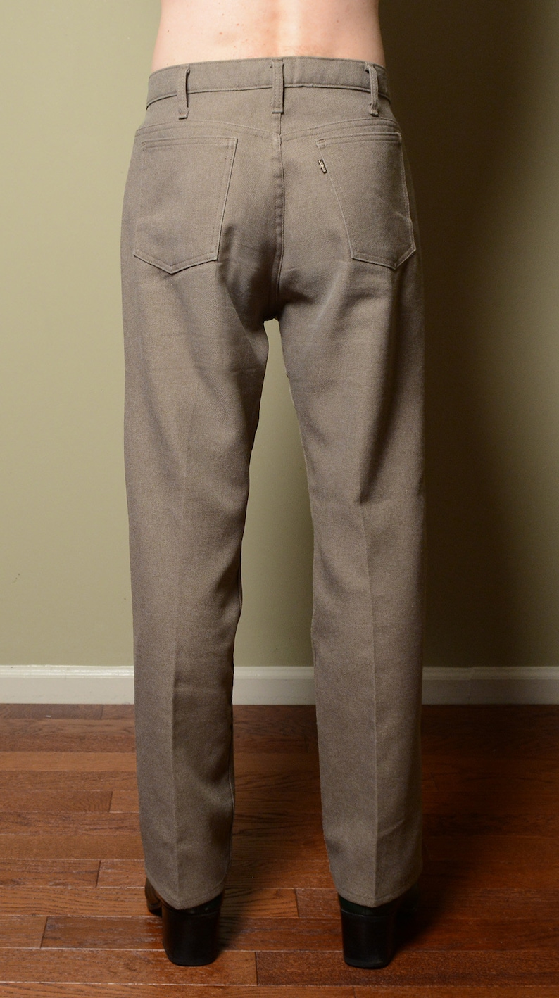 vintage levi's polyester pants