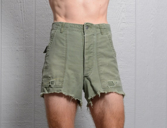 vintage 60s OG shorts cutoff army military pants 1