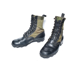 本物の米軍ビンテージ ベトナム スパイク保護ジャングル ブーツ 7
