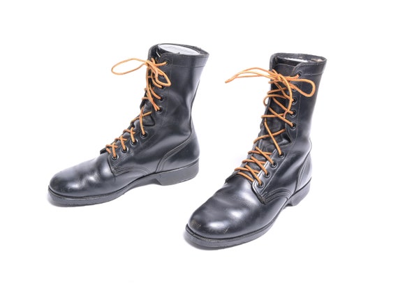 retro army boots