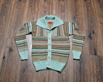 70s Vintage Fred Perry Knit Cardigan - Men