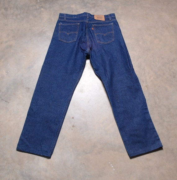 vintage 70s 80s Levi's 505 jeans orange tab 1970 … - image 4