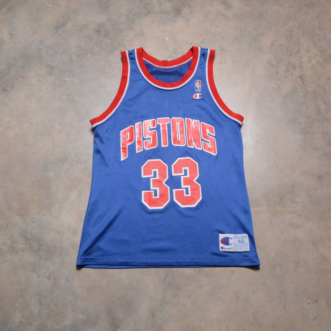 Vintage 90s Grant Hill Jersey 33 #33 Champion USA NBA Basketball