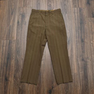 60s Striped Trousers - Etsy