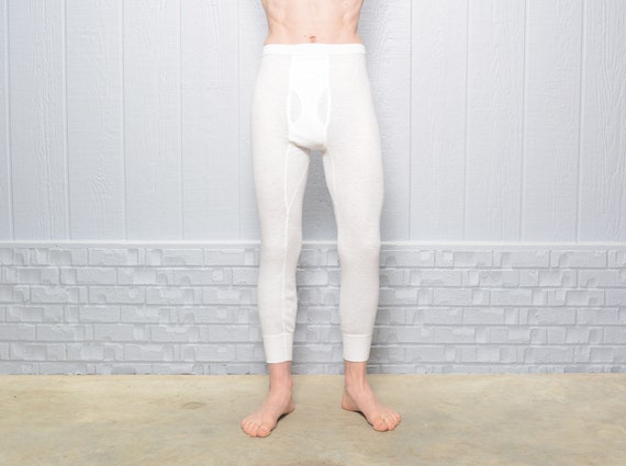 vintage 80s thermal underwear lightweight long joh
