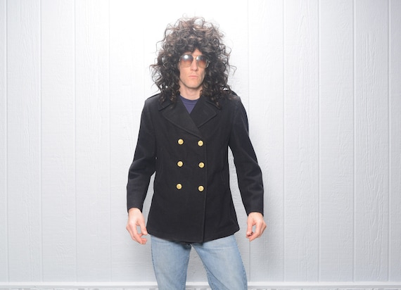 Navy reefer coat 2025