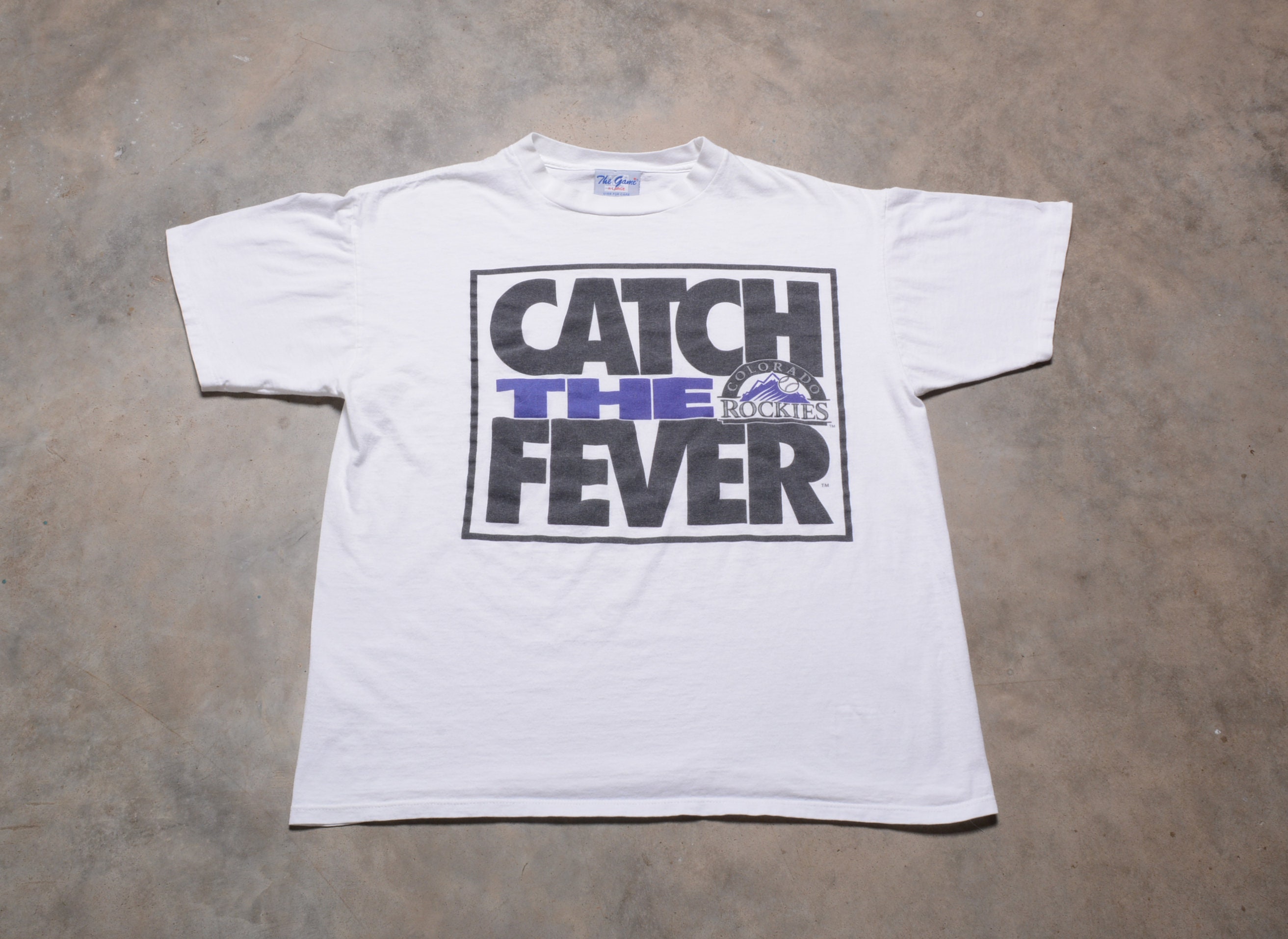 Catch The Rockies Fever Baseball Fans T Shirt Catch The Rockies Fever Baseball Fans T Shirt