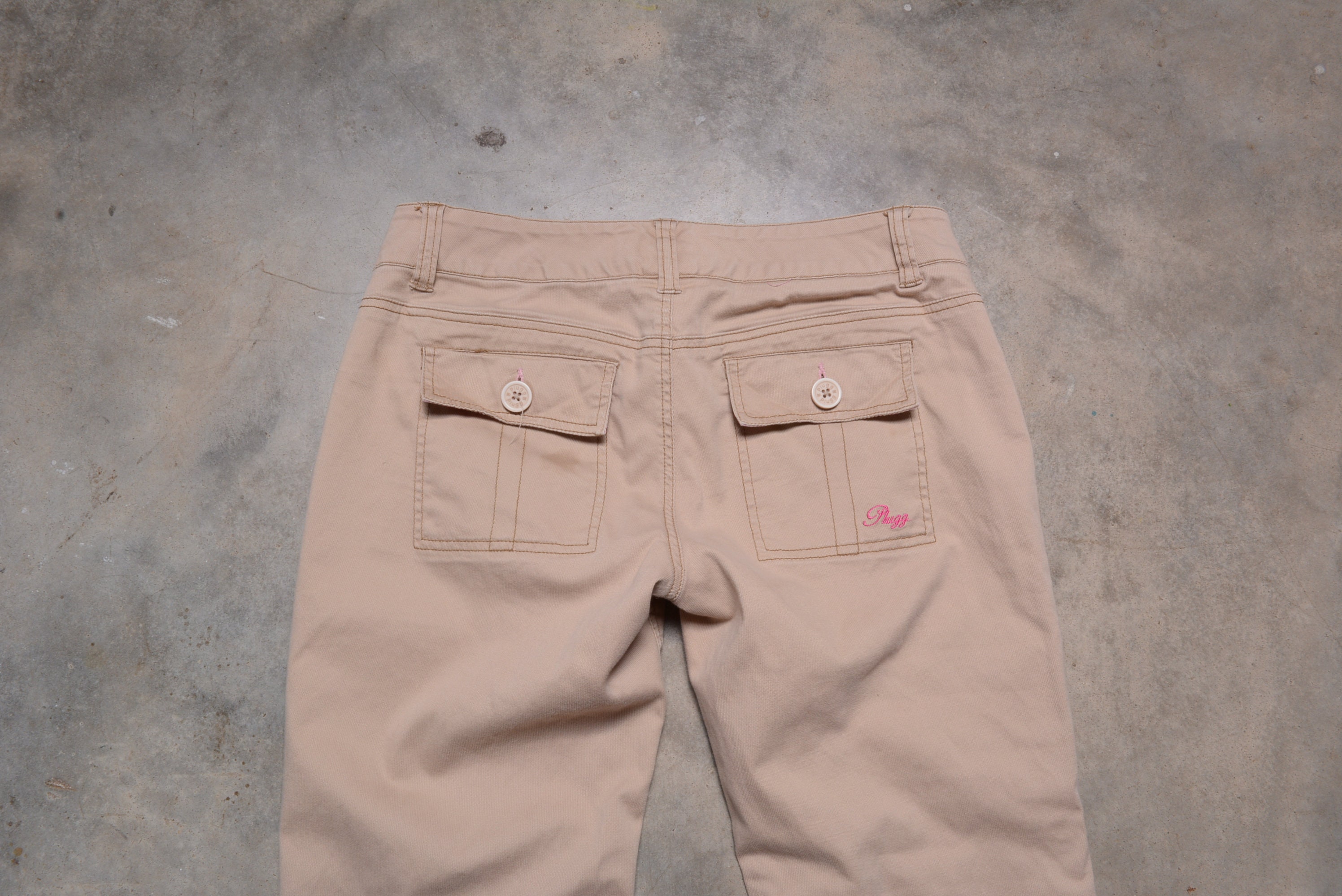 Vintage 90s 00s Y2k Low Rise Flare Plugg Bootcut Stretch