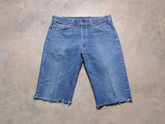 70s jean shorts mens sales