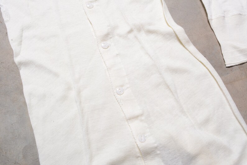 Vintage Union Suit Onesie Thermal Underwear One Piece 60s 70s Etsy