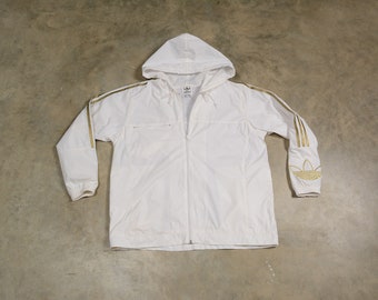 Ananiver Wiens Permanent Vintage 90s Adidas Windbreaker Jacket 1990 Hooded Warm up - Etsy