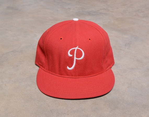 vintage 90s Philadelphia Phillies hat 1950 logo MLB b… - Gem