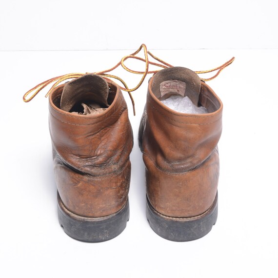 vintage 60s Sears moccasin boots work hunting moc… - image 3