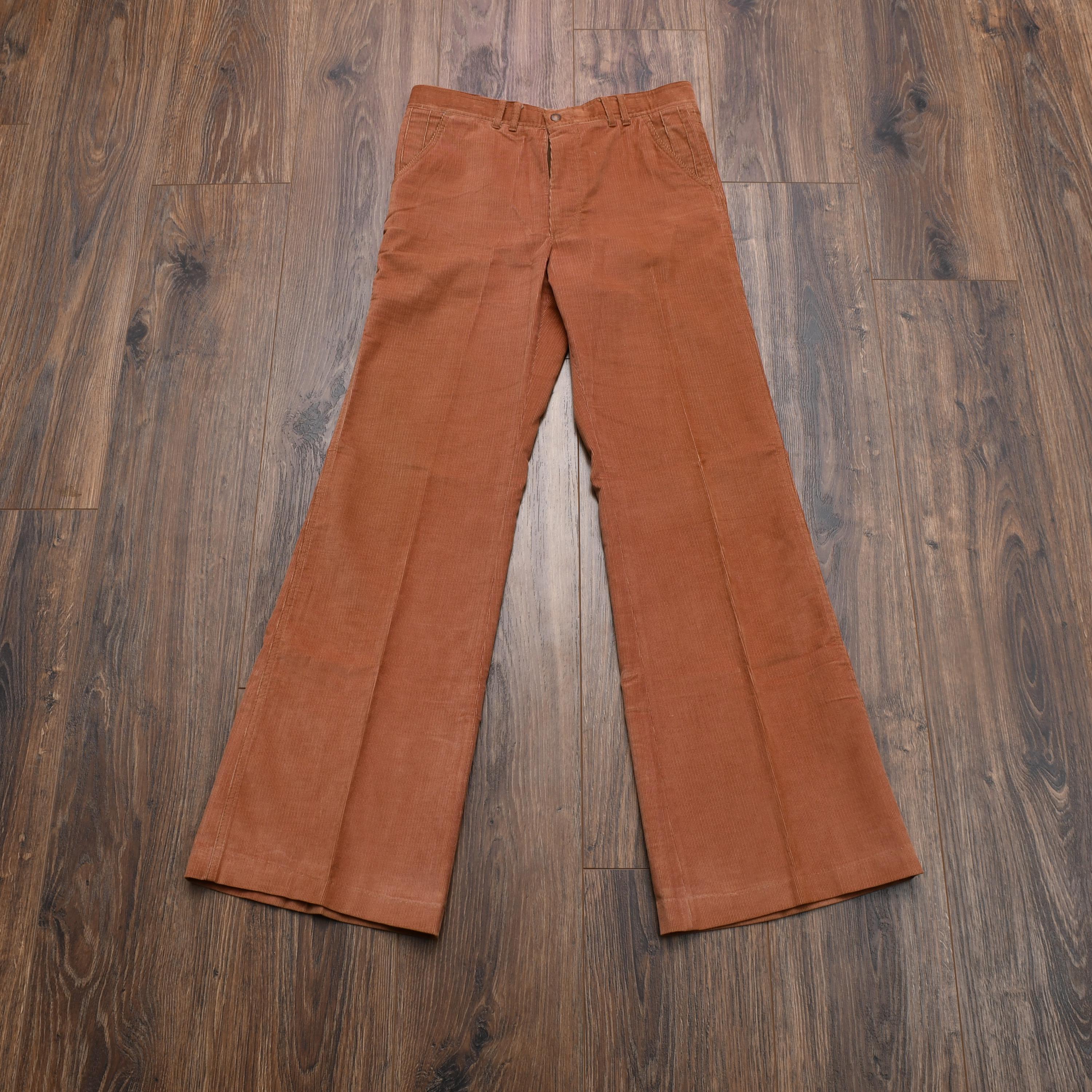 70s Brown Pants - Etsy