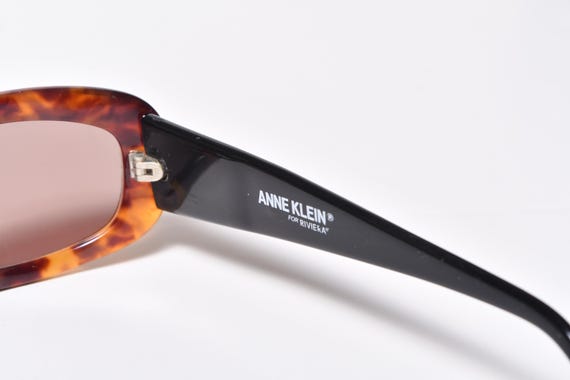 Vintage 90s 00s Y2k Anne Klein Riviera Sunglasses Square 