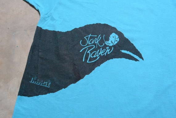 vintage 80s Star Raven t-shirt tour band concert … - image 2