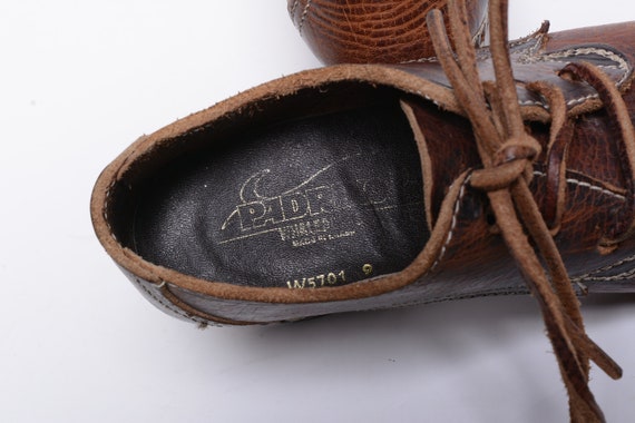 vintage 70s platform shoes men high heel glam roc… - image 4