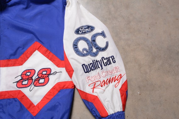 Vintage 90s Dale Jarrett Jacket Ford Qaulity Care 88 #88 Vintage 90s Dale Jarrett Jacket Ford Qaulity Care 88 #88