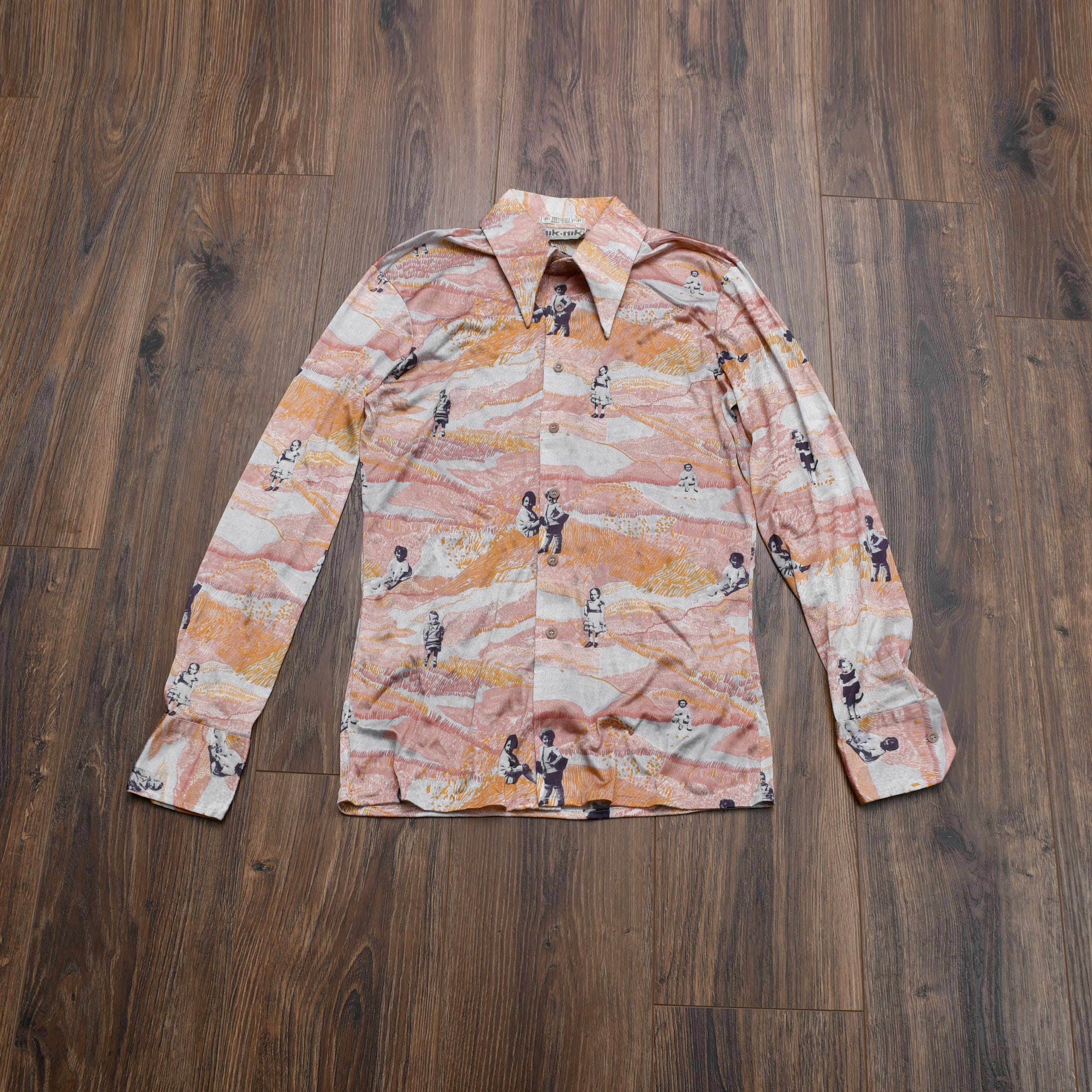 Vintage 70s Nik Nik Shirt - Etsy