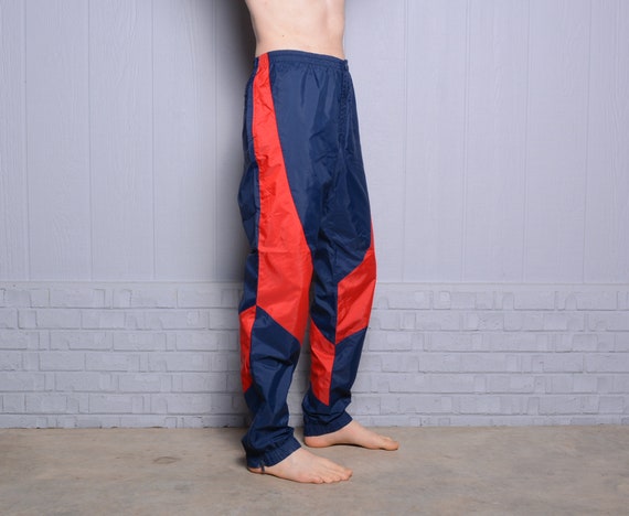 Vintage 80s Nike PR Wind Pants Blue Label 1980 Track Warm up Nylon Pants  Running Athletic Sport Blue Red Stripe XL 38-42 -  Canada