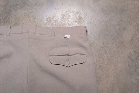 vintage 70s Levis Sta-Prest Action Slacks polyest… - image 3