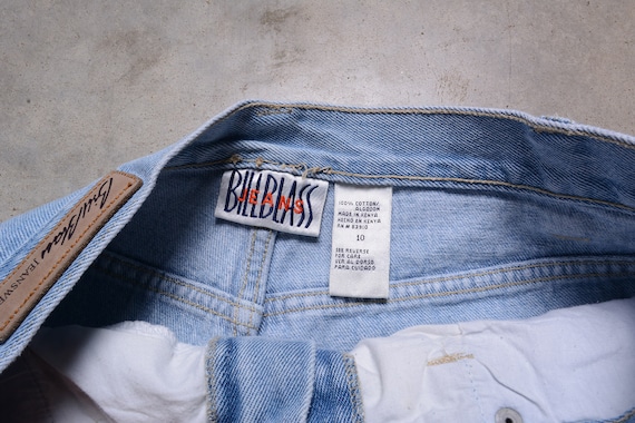 Vintage 80s 90s Bill Blass Jean Shorts 