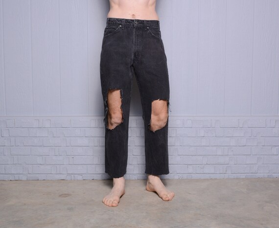 Vintage 80s 90s Levis 550 Jeans Black 