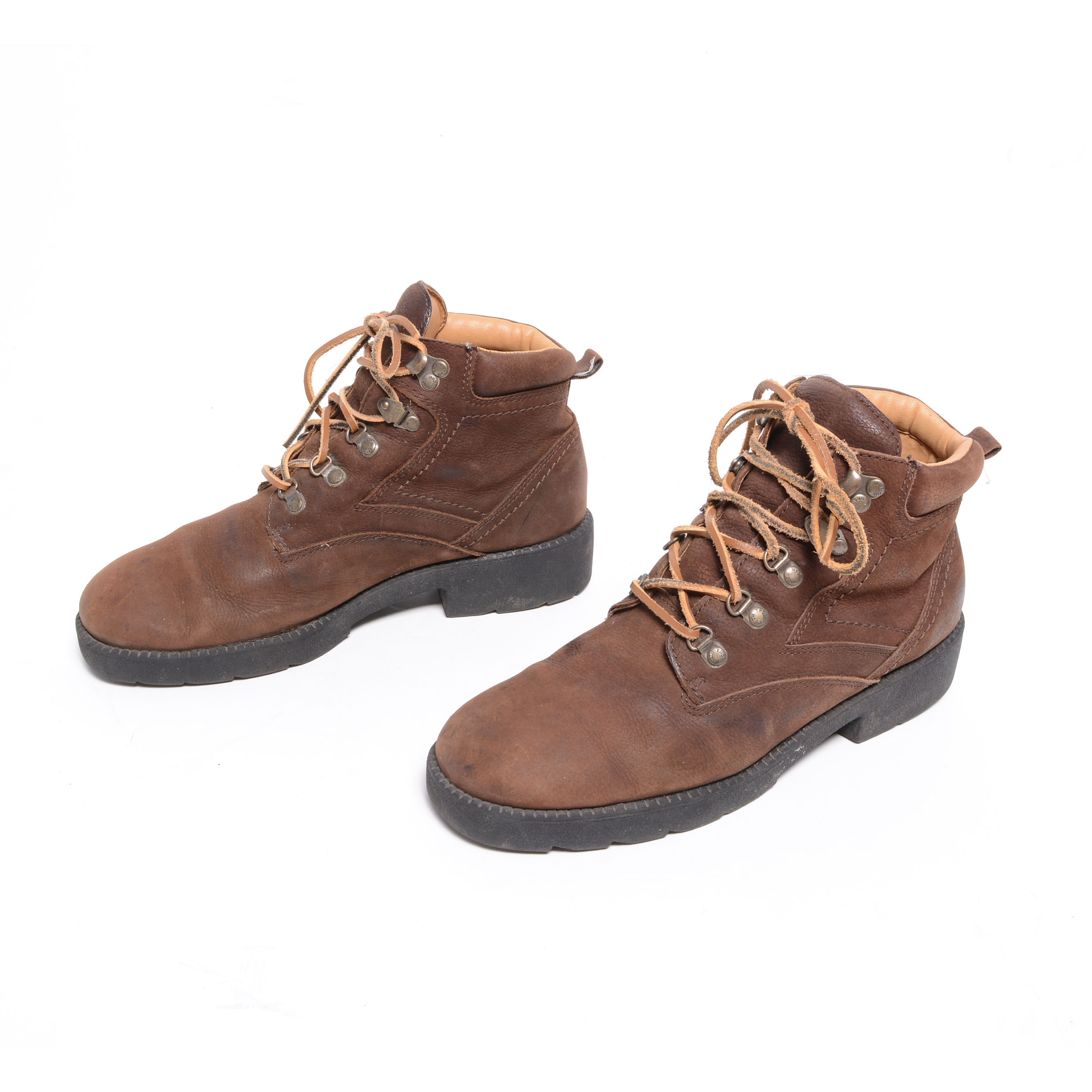 Bottes de randonnée montagne vintage Raichle armée de combat suisse 29
