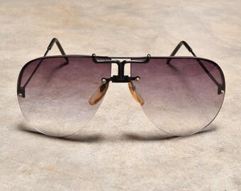 Vintage Oversize Sunglasses | NOS | Men display picture 3