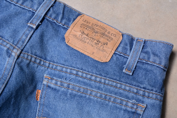 vintage 70s 80s Levis 508 jeans straight boot cut… - image 5