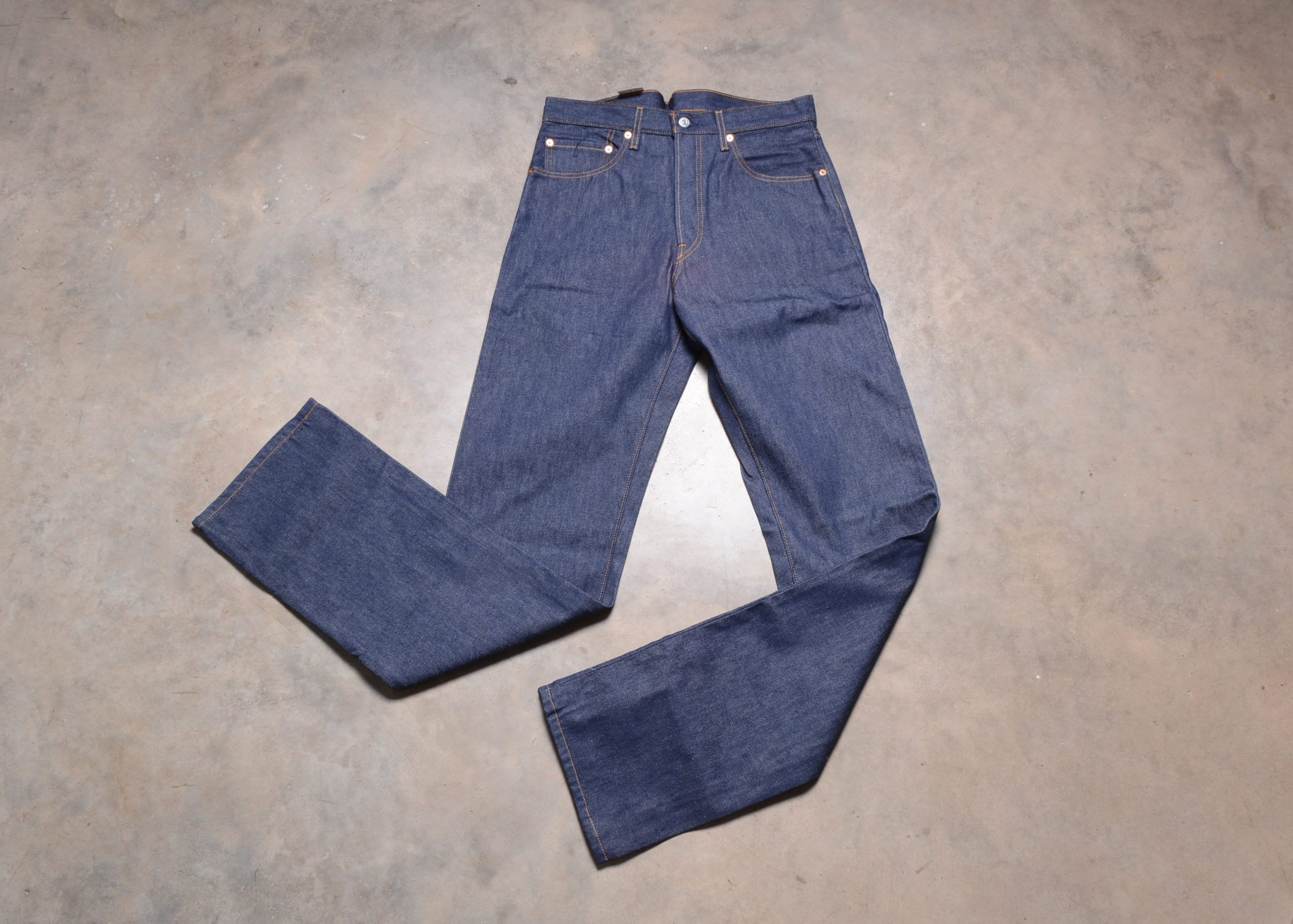Vintage Levis 501 Jeans 00s Levi's Dark Wash Indigo Denim - Etsy