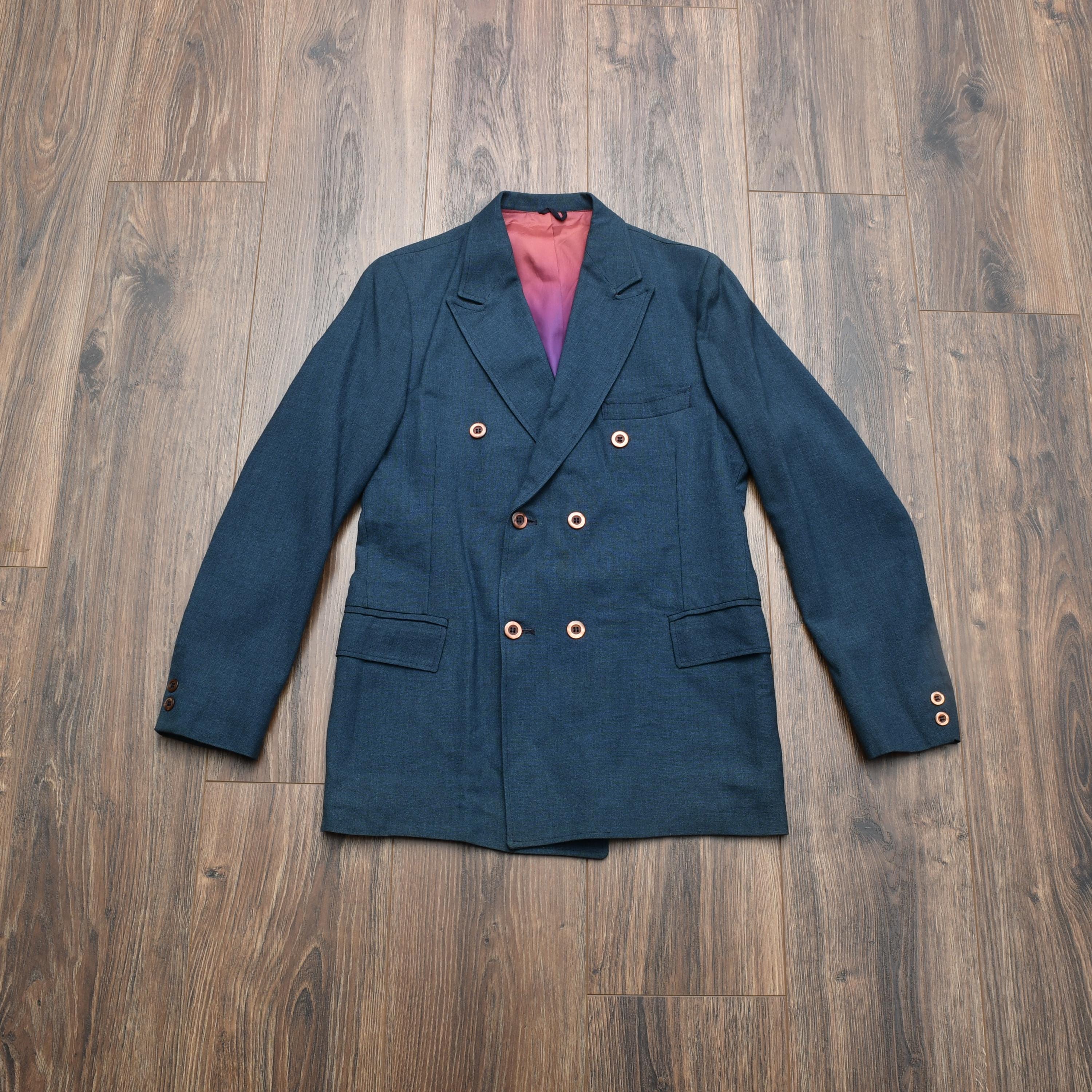 60s Double Breasted Blazer - Etsy