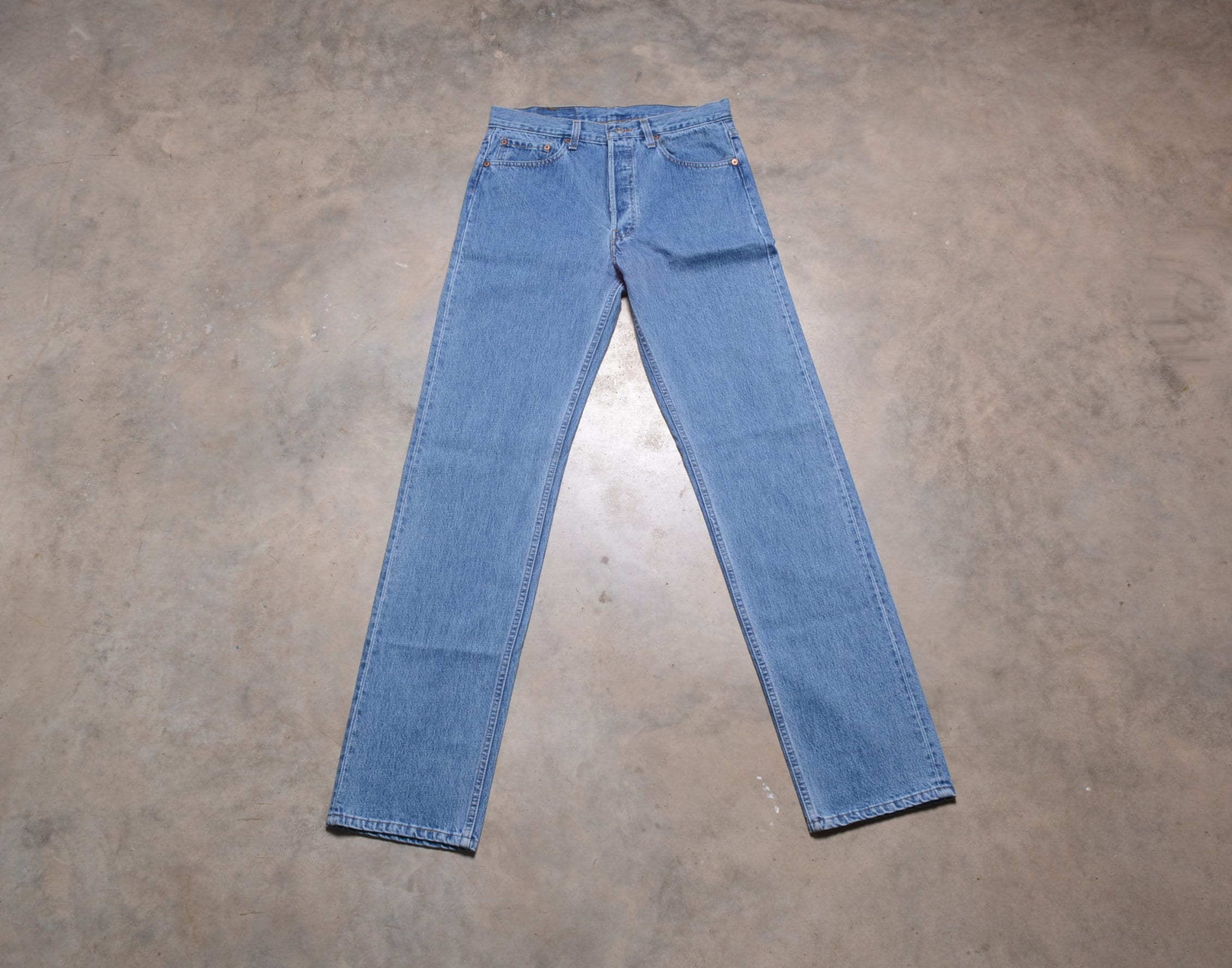 Vintage Levis 501 Jeans Vintage 80s Levi's 501 Medium Wash