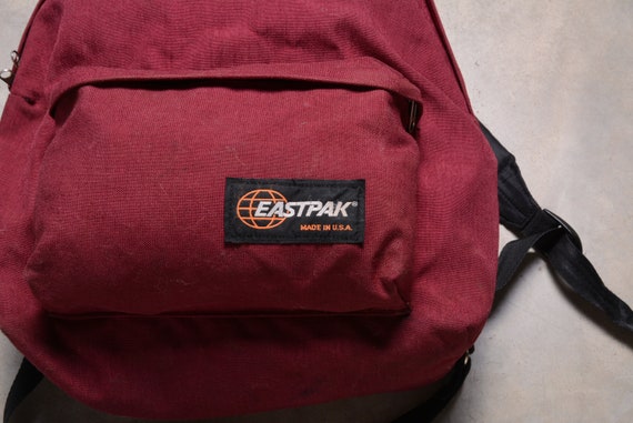 laden zelf opzettelijk Vintage Eastpak Backpack Book Bag Daypack 80s Vintage USA - Etsy Israel