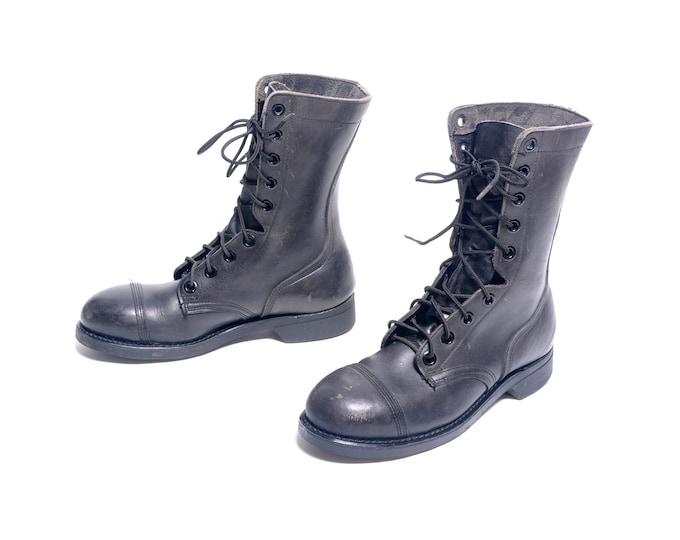 Vintage Hunter Rubber Boots Wellies Huntress Slip on Rain Boot Original ...