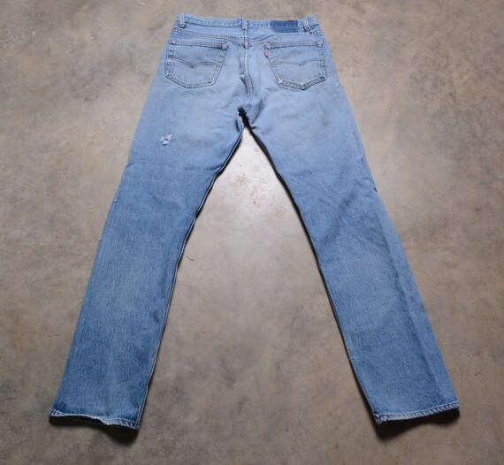 vintage Levis 501 jeans 1980 80s Levi's 501xx med… - image 3