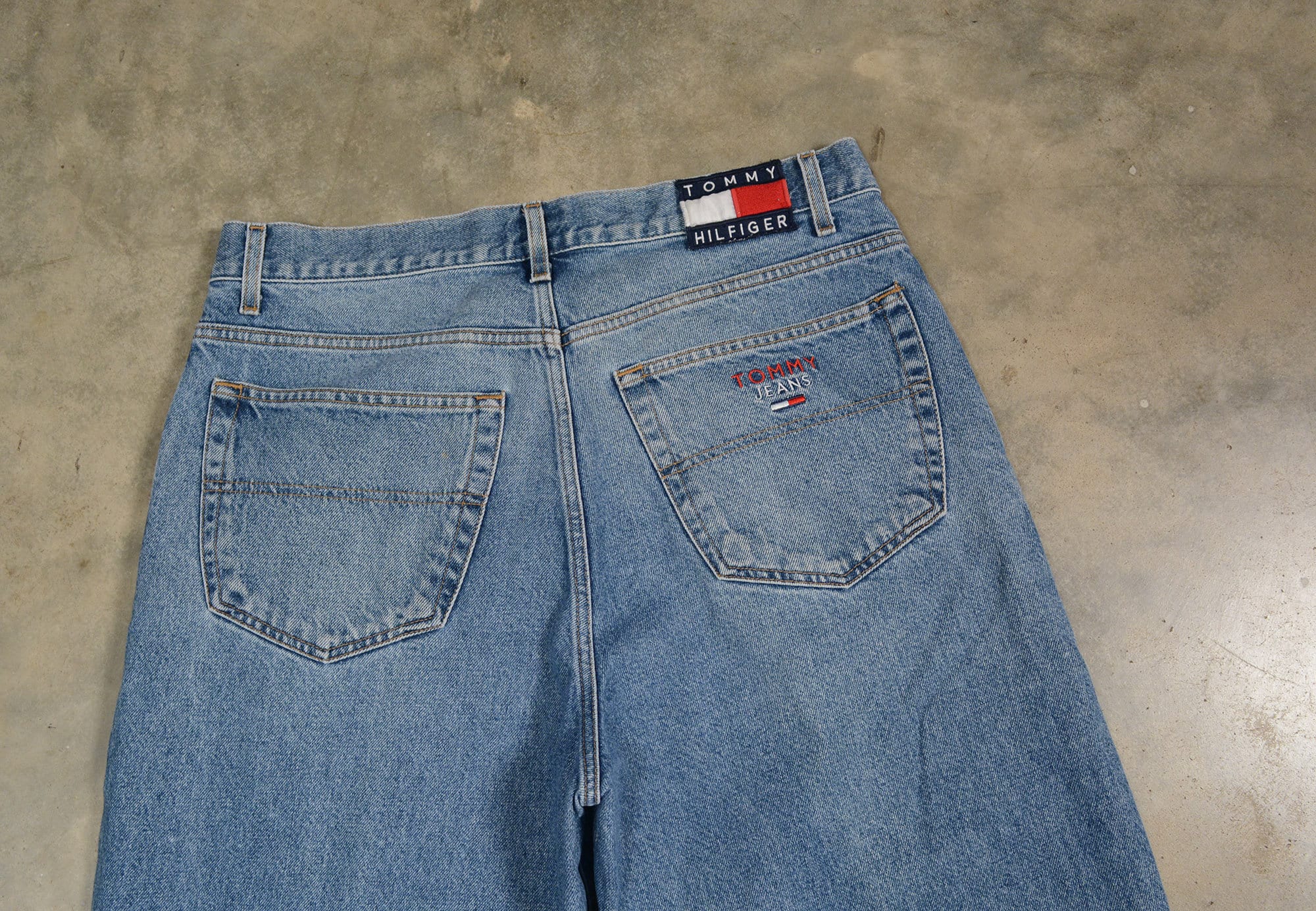 Vintage 90s Tommy Freedom Jeans Medium Wash -