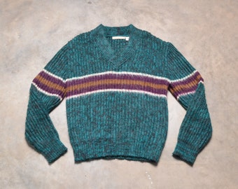 ヴィンテージ 80 年代 90 年代 スキー セーター Obermeyer ハーフ