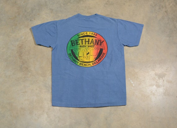 Vintage 80s Bethany Beach Surf Shop T 