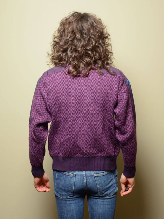 2024新商品 Vintage 80s 90s Ski Sweater Obermeyer Half Zip Pullover Wool その他