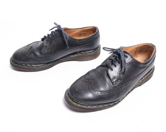 Vintage jaren '80 Doc Martens schoenen bruine lederen - Etsy Nederland