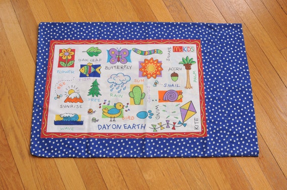 Mcdonald's Mckids Bed Sheet Set Twin Flat Fitted Pillowcase Day on