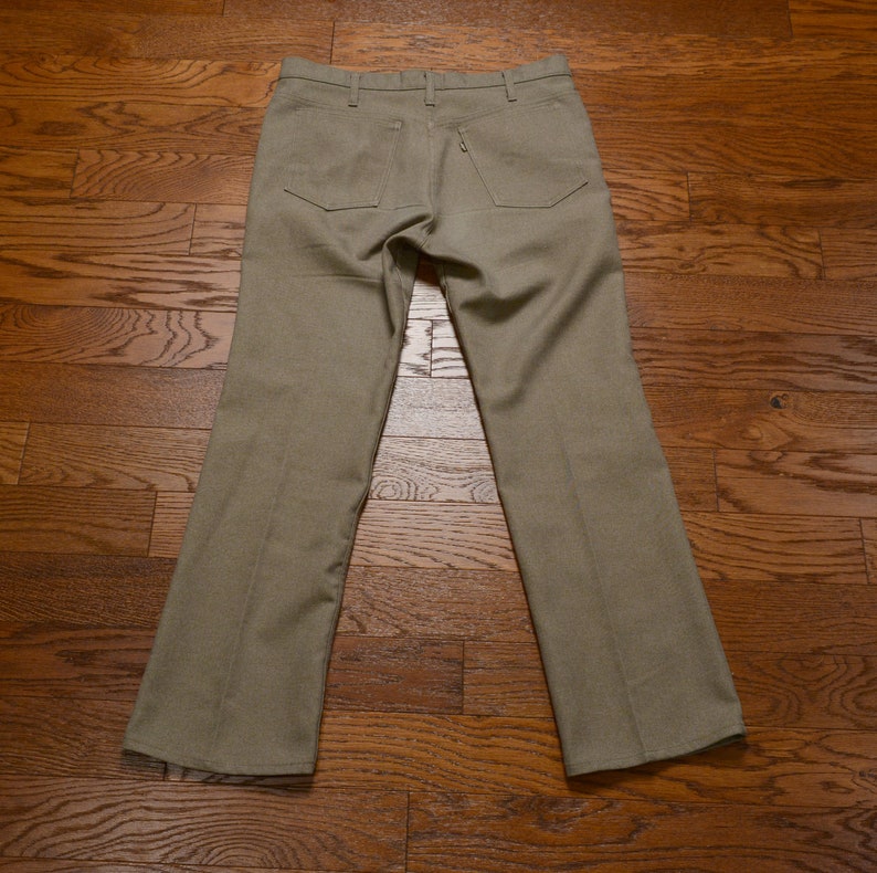 vintage levi's polyester pants