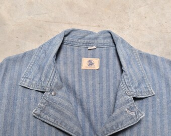 Vintage 50s Wrangler Blue Bell Coverall HBT Denim Work Wear